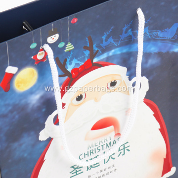 Personalized Christmas Gift Bags with Handles